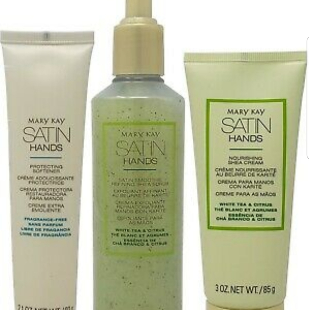 Satin hands